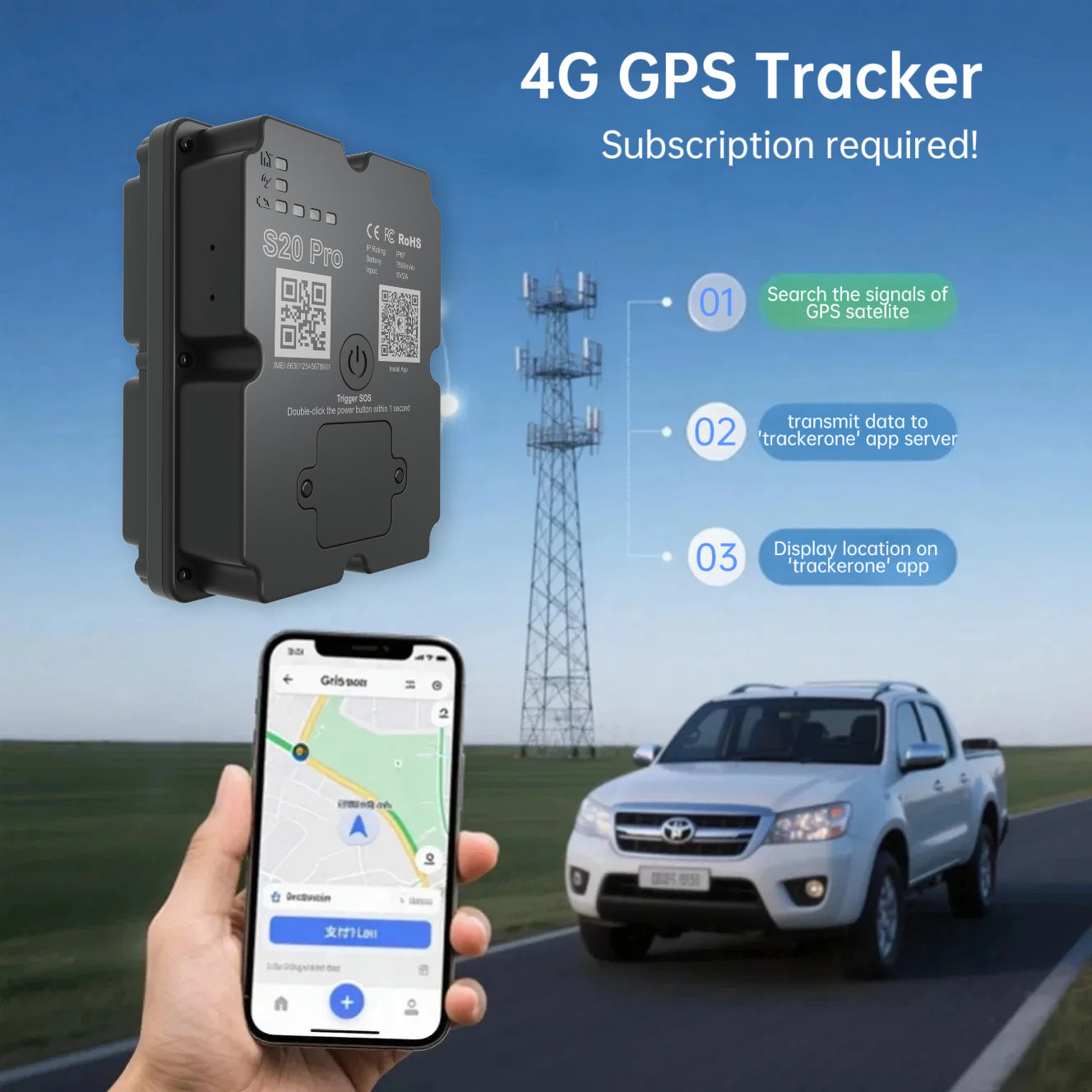 LongBattery GPS Pro – המעקב שנותן לך שקט נפשי מלא בכל רגע